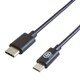 Type-C - microBケーブル 1m ブラック GP-CMBU21M/B