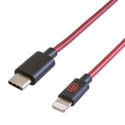 Type-C - Lightningケーブル 1m レッド/ブラック GP-TCLC1MG1/R