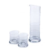 86083-W [バンブーシリーズ 氷竹酒器揃 大]