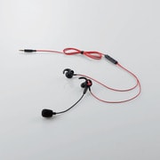 HS-GS30ELBK [スマホ用ヘッドセット/マイクアーム搭載/インナー型/Lightnign変換アダプタ搭載/ブラック]
