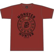 モンスターハンター15TH 限定Tシャツ バーガンディ M [キャラクターグッズ]