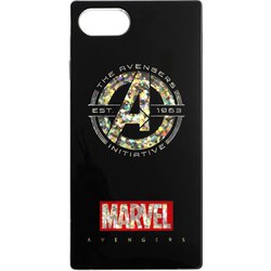 PG-DLQ17M04AVG [iPhone SE（第2世代）/8/7/6s/6 4.7インチ用 グリッターケース アベンジャーズ]