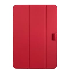 iPad 10.2インチ 2021年モデル/2020年モデル/2019年モデル用 軽量ハードケースカバー レッド TBC-IP1900R