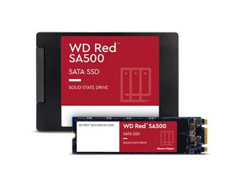 Western Digital SSD WD Red SA500 500GBPCパーツ