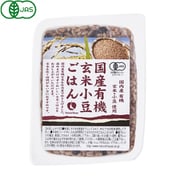 国産有機玄米ごはん小豆いり