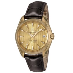 オメガ Seamaster Aqua Terra 150M マスター コーアクシャル クロノメーター イエロー 並行輸入品 231.53.39.21.08.001