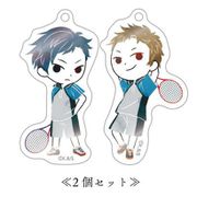 AquaRelle 星合の空 アクリルチャームセット 曽我 翅＆竹ノ内 晋吾 [キャラクターグッズ]