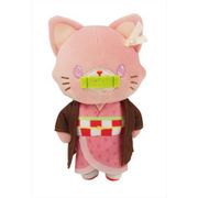 鬼滅の刃 アイマスク付きぬいぐるみキーホルダー/withCAT 竈門禰豆子 [キャラクターグッズ]