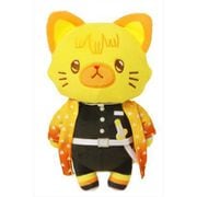 鬼滅の刃 アイマスク付きぬいぐるみキーホルダー/withCAT 我妻善逸 [キャラクターグッズ]