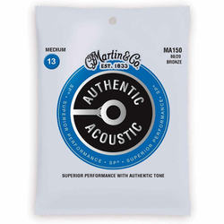 Martin（マーチン） アコースティックギター弦 Authentic Acoustic SP 80/20 Bronze MA-150 Medium（13-56） MA-150/ミディアム
