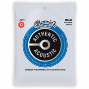MA-540/ライト [Martin（マーチン） アコースティックギター弦 Authentic Acoustic SP 92/8 Phosphor Bronze MA-540 Light（12-54）]