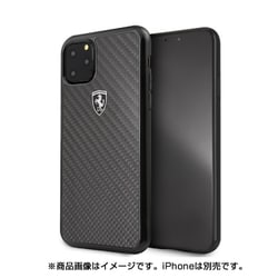 Ferrari公式ライセンスケース iPhone 11 Pro Max バックカバー FEHCAHCN65BK