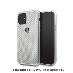 Ferrari公式ライセンスケース iPhone 11 バックカバー FEHCAHCN61SI