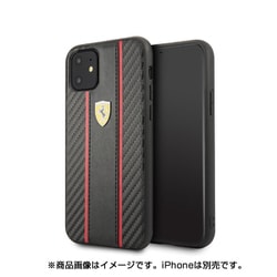 Ferrari公式ライセンスケース iPhone 11 バックカバー FESNMHCN61BK