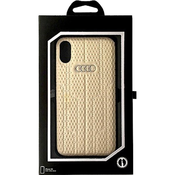 Audi公式ライセンスケース iPhone XR バックカバー AU-TPUPCIPXR-A6/D1-BG