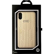 Audi公式ライセンスケース iPhone XR バックカバー AU-TPUPCIPXR-A6/D1-BG