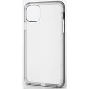 PMCA19DHVBCKBK [iPhone 11 Pro Max ハイブリッドケース/アルミライクバンパー付/超極み/ブラック]