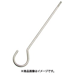 A2751 [水本 ステンレス ネジ付ロングSカン 線径6mm全長500mm]