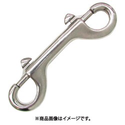 水本 ステンレス ダブルヘッドナスカン 長さ89.5mm A2759