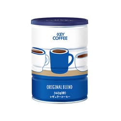 ヨドバシ Com キーコーヒー Key Coffee 缶オリジナルブレンド 粉 340g 通販 全品無料配達