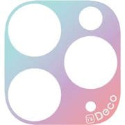 XEI13-ID-A02 [iPhone 11 Pro/11 Pro Max カメラ用 i's Deco（アイズ デコ） PATTERN グラデーション ピンク]