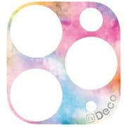 XEI13-ID-A05 [iPhone 11 Pro/11 Pro Max カメラ用 i's Deco（アイズ デコ） PATTERN 水彩 ピンク]