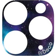 XEI13-ID-A06 [iPhone 11 Pro/11 Pro Max カメラ用 i's Deco（アイズ デコ） PATTERN 宇宙 ブラック]