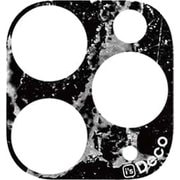 XEI13-ID-A07 [iPhone 11 Pro/11 Pro Max カメラ用 i's Deco（アイズ デコ） PATTERN 大理石 ブラック]