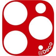 XEI13-ID-B03 [iPhone 11 Pro/11 Pro Max カメラ用 i's Deco（アイズ デコ） STANDARD COLOR レッド]