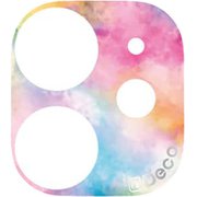 XEI14-ID-A05 [iPhone 11 カメラ用 i's Deco（アイズ デコ） PATTERN 水彩 ピンク]