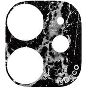 XEI14-ID-A07 [iPhone 11 カメラ用 i's Deco（アイズ デコ） PATTERN 大理石 ブラック]