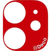 XEI14-ID-B03 [iPhone 11 カメラ用 i's Deco（アイズ デコ） STANDARD COLOR レッド]