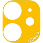 XEI14-ID-B04 [iPhone 11 カメラ用 i's Deco（アイズ デコ） STANDARD COLOR イエロー]