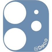 XEI14-ID-B12 [iPhone 11 カメラ用 i's Deco（アイズ デコ） STANDARD COLOR スモーキーブルー]