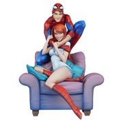 マーベル・コミック Ｊ・スコット・キャンベル スパイダーマンコレクション スパイダーマン＆メリー・ジェーン [塗装済み完成品フィギュア 全高約320mm]