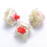 CherryMX メカニカルキースイッチ10個セット 赤軸 透過型 ADMXRIL