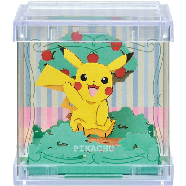 Paper Theater Cube Ptc 01 ポケットモンスター ピカチュウ ペーパークラフト