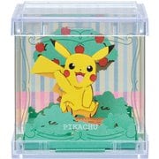 PTC-01 ポケットモンスター PAPER THEATER キューブ ピカチュウ [ペーパークラフト（完成サイズ：H61×W58×D58mm）]