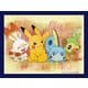 MA-45 まめパズル ポケットモンスター わくわくニューフレンズ [ジグソーパズル 150ピース（完成サイズ：7.6×10.2cm）]