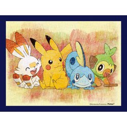 MA-45 まめパズル ポケットモンスター わくわくニューフレンズ [ジグソーパズル 150ピース（完成サイズ：7.6×10.2cm）]