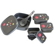角おひつ・ごはん用スチーマー保存容器 5点セット M-851