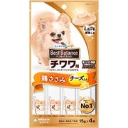 ベストバランス おやつチワワ用 ささみ [犬用おやつ 15g×4本]