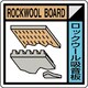 KK606 [ユニット 建築業協会統一標識ロックウー（2枚1組）]