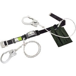 KLNWBL [タイタン カルラック ロープ+補助ロープ式 ブラック （墜落制止用器具）]