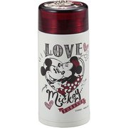 軽量スリムパーソナルボトル 氷止め付 200ml ミッキー&ミニー ラブラブ MA-2237