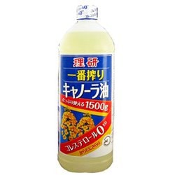 ヨドバシ.com - 理研農産化工 一番搾りキャノーラ油 1500g 通販【全品無料配達】