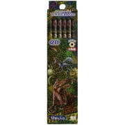 キャラクターグッズ S5013640 鉛筆 2B ダースDX 12本入 DINO EARTH