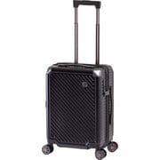 スーツケース 拡張ファスナーキャリー 旅行日数目安：1～2泊 35L/拡張時41L TSAロック搭載 機内持ち込み可 ALK-6020-18 ブラック