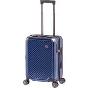 スーツケース 拡張ファスナーキャリー 旅行日数目安：1～2泊 35L/拡張時41L TSAロック搭載 機内持ち込み可 ALK-6020-18 ネイビー