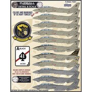 FDS-7201 アメリカ海軍 F-14トムキャット カラー&マーキング デカール Part.I [1/72スケール エアクラフト用デカール]